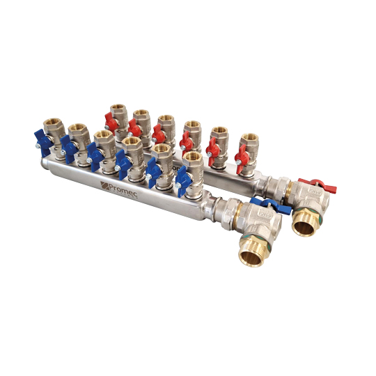 Collettori assemblati in acciaio Inox